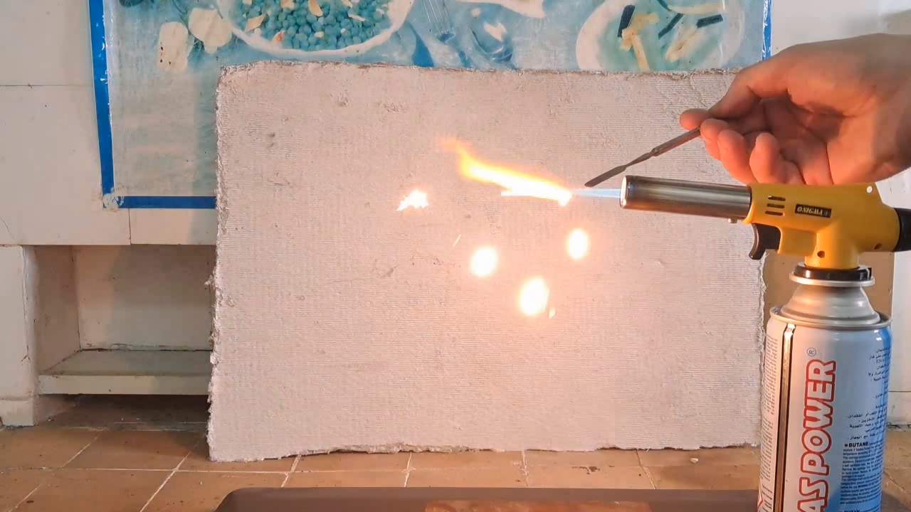 Combustion of zirconium metal
