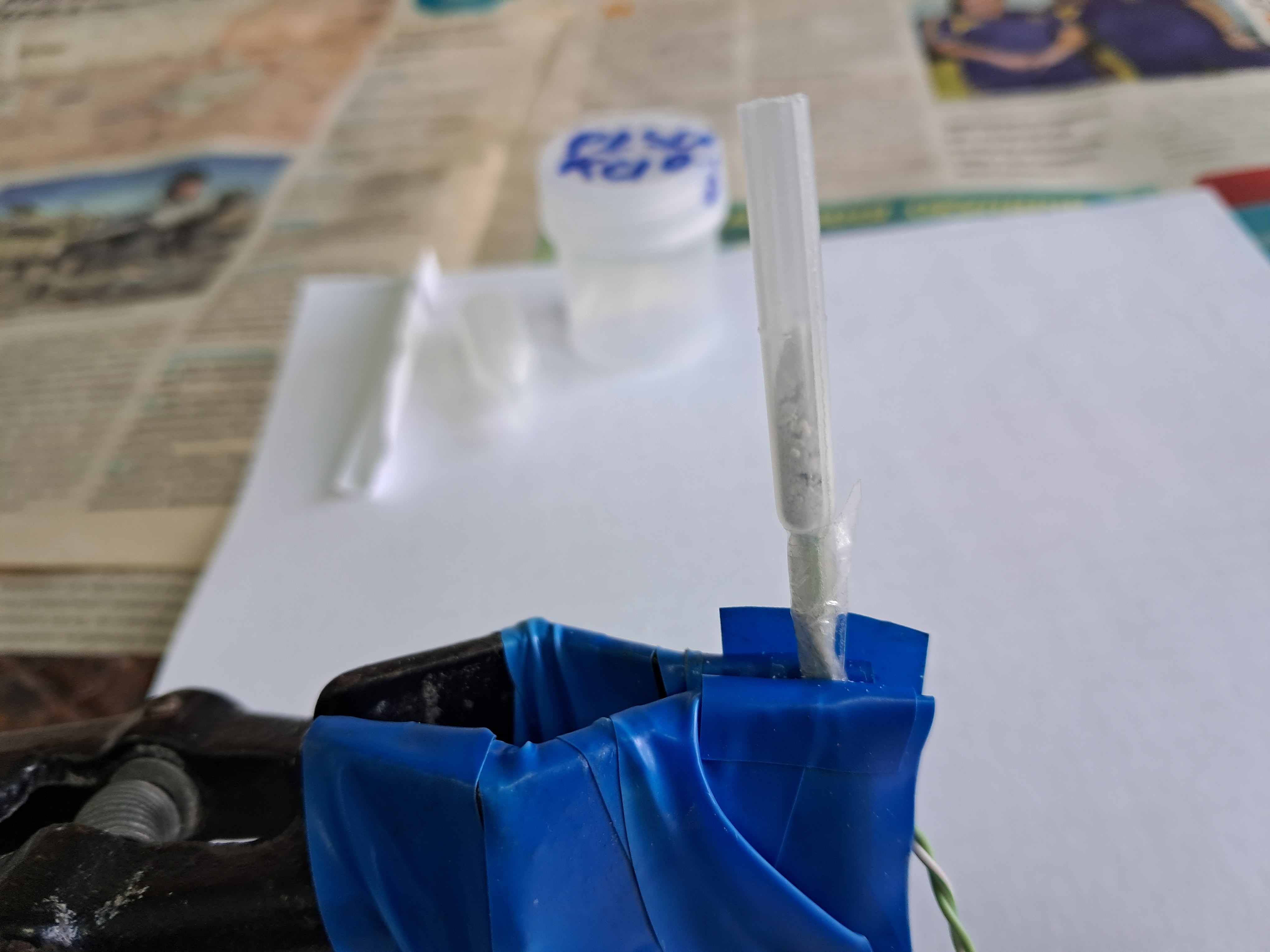 Lead(II) Thiocyanate, Potassium Chlorate and Electric Current