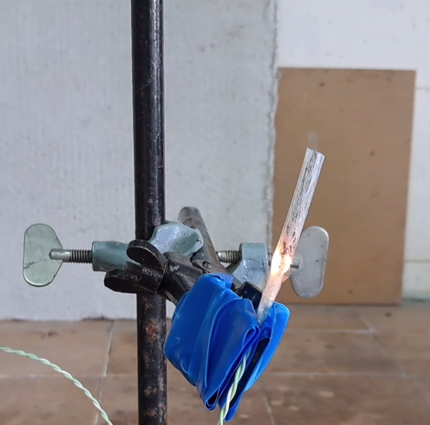 Lead(II) Thiocyanate, Potassium Chlorate and Electric Current