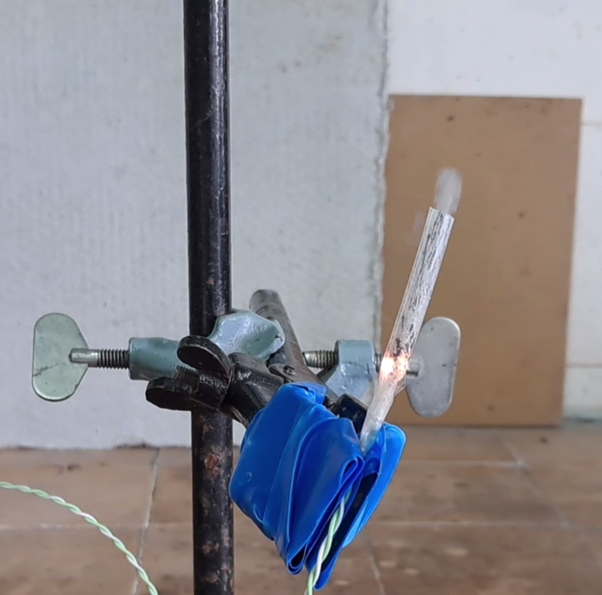 Lead(II) Thiocyanate, Potassium Chlorate and Electric Current