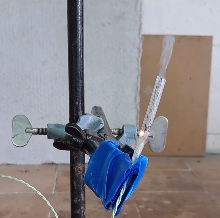 Lead(II) Thiocyanate, Potassium Chlorate and Electric Current