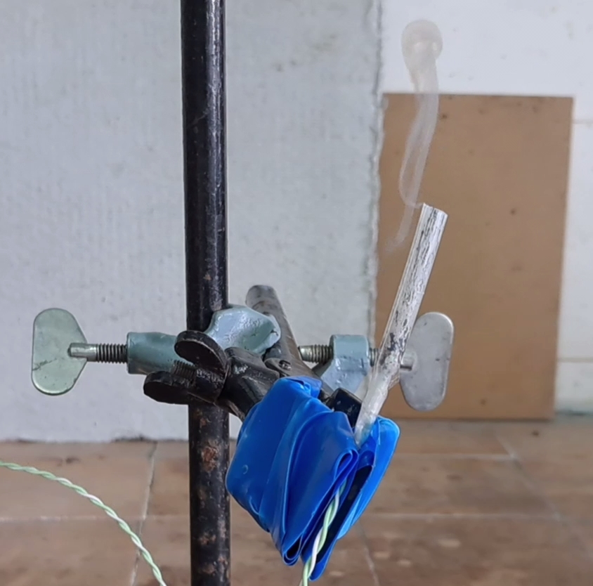 Lead(II) Thiocyanate, Potassium Chlorate and Electric Current