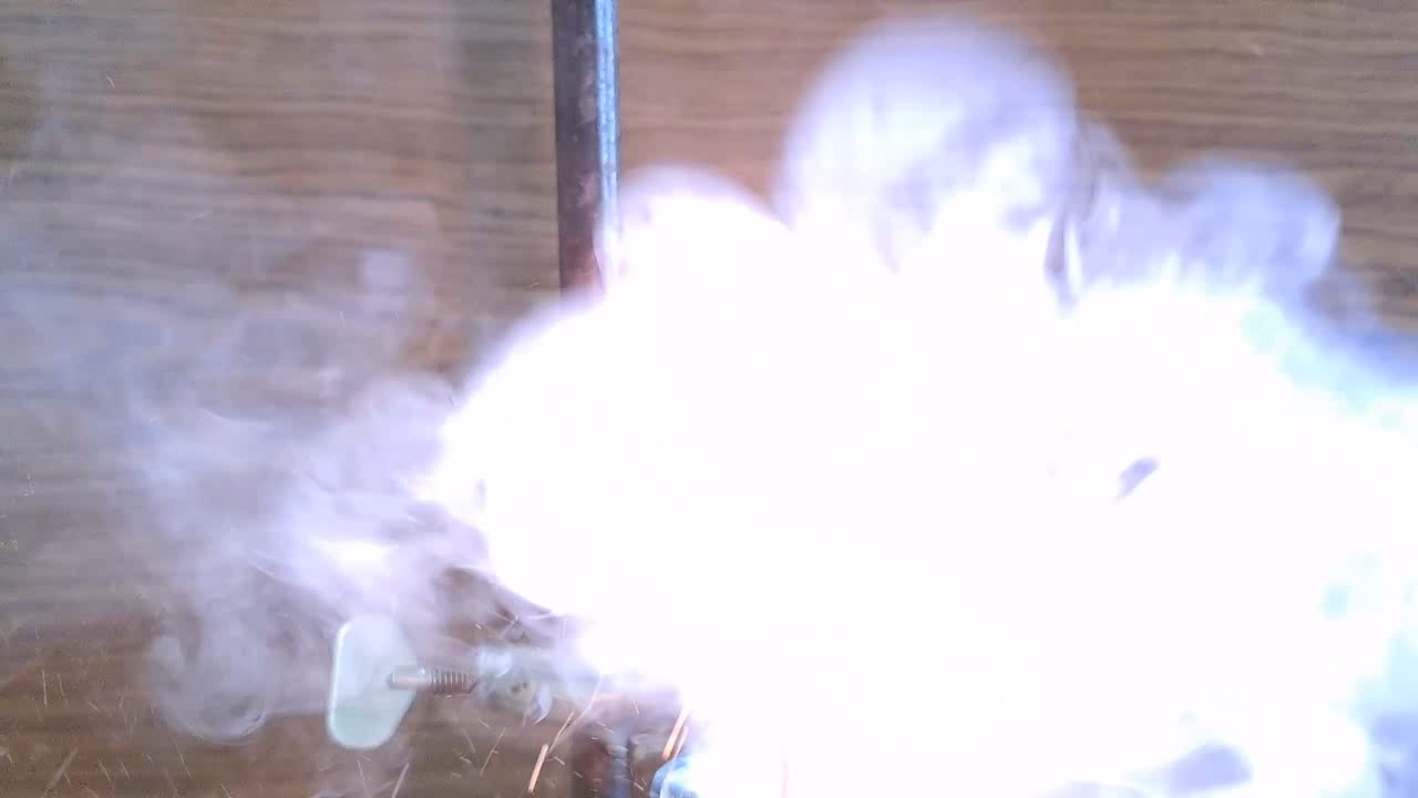Lead(II) Thiocyanate, Potassium Chlorate and Electric Current