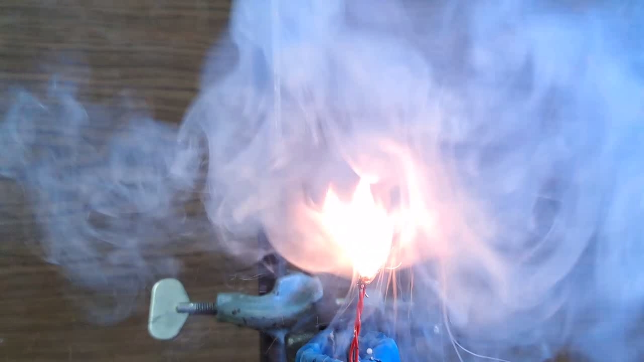Lead(II) Thiocyanate, Potassium Chlorate and Electric Current