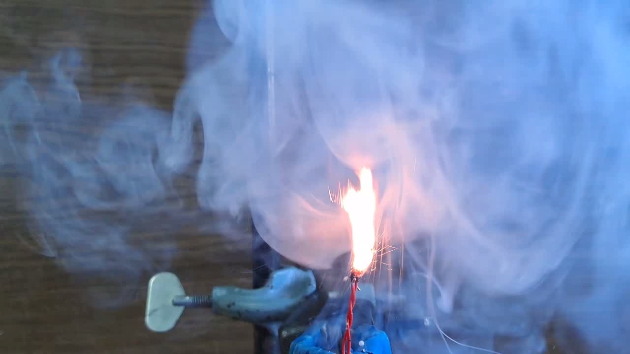 Lead(II) Thiocyanate, Potassium Chlorate and Electric Current