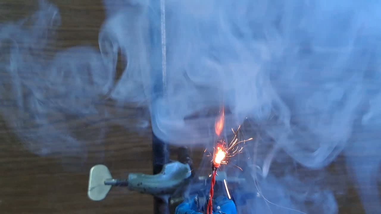 Lead(II) Thiocyanate, Potassium Chlorate and Electric Current