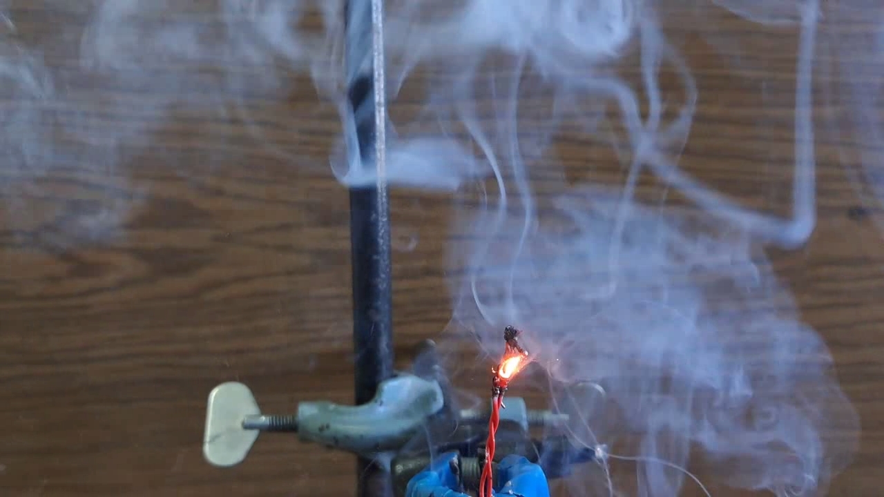 Lead(II) Thiocyanate, Potassium Chlorate and Electric Current