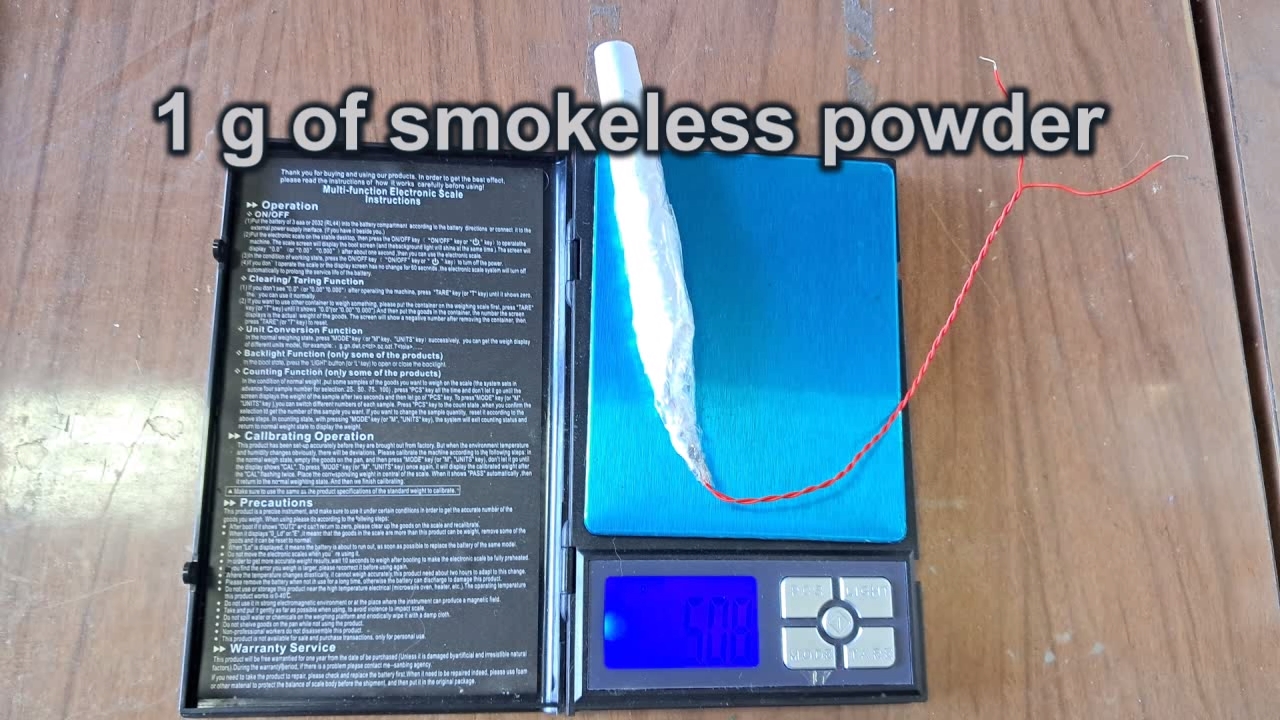 Lead(II) Thiocyanate, Potassium Chlorate and Electric Current