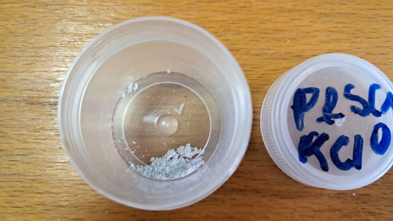 Lead(II) Thiocyanate and Potassium Chlorate: Shock Sensitivity of the Mixture