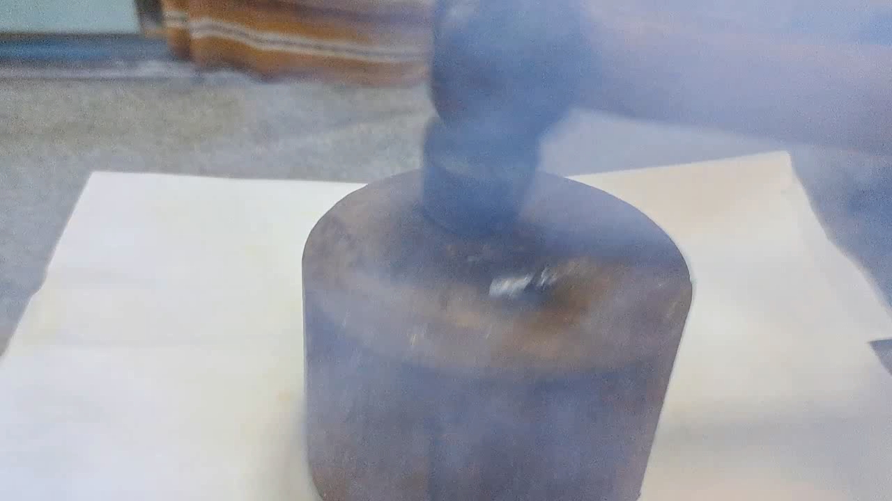 Lead(II) Thiocyanate and Potassium Chlorate: Shock Sensitivity of the Mixture