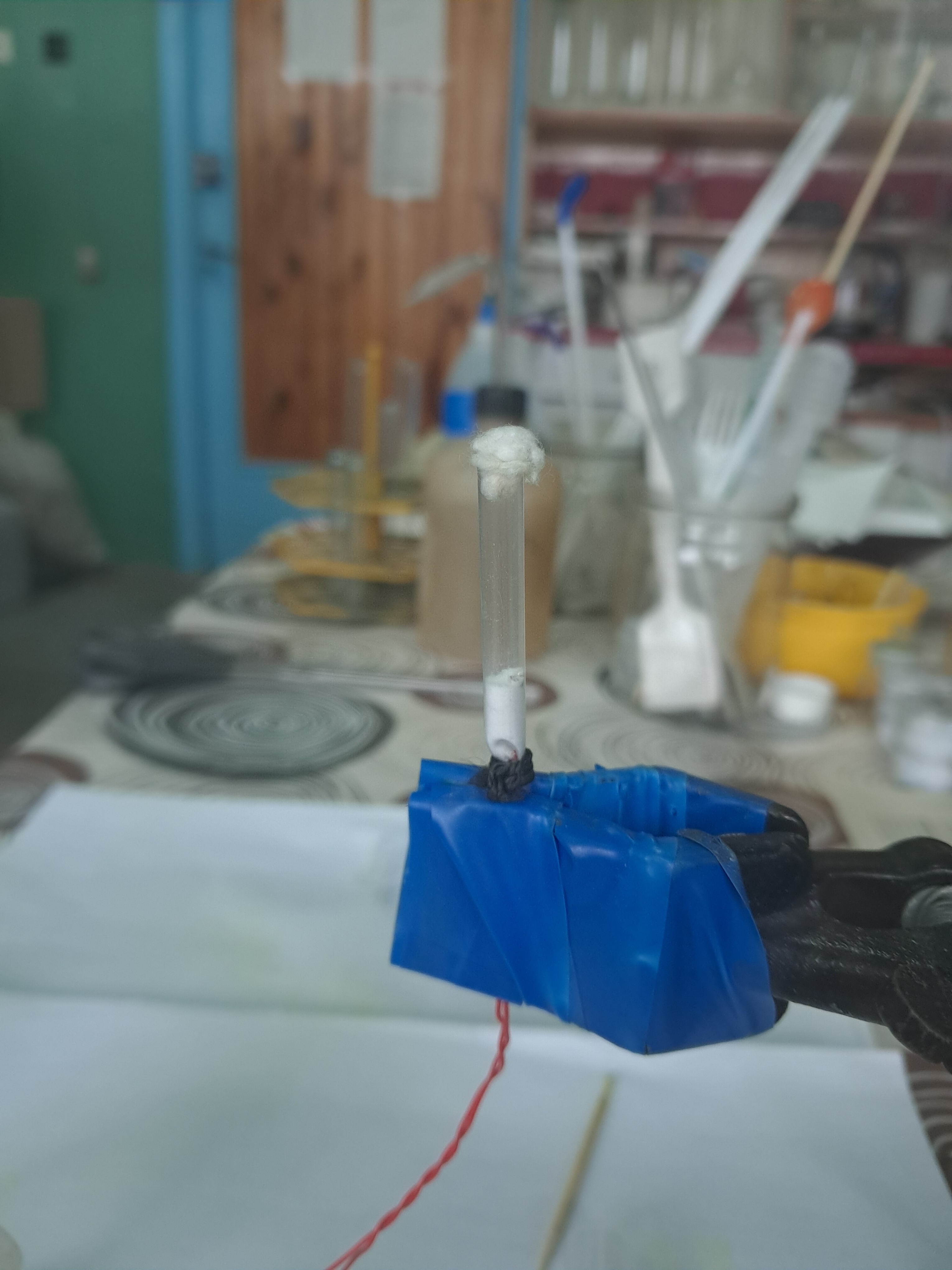 Explosion of Acetone Peroxide (0.05 g)