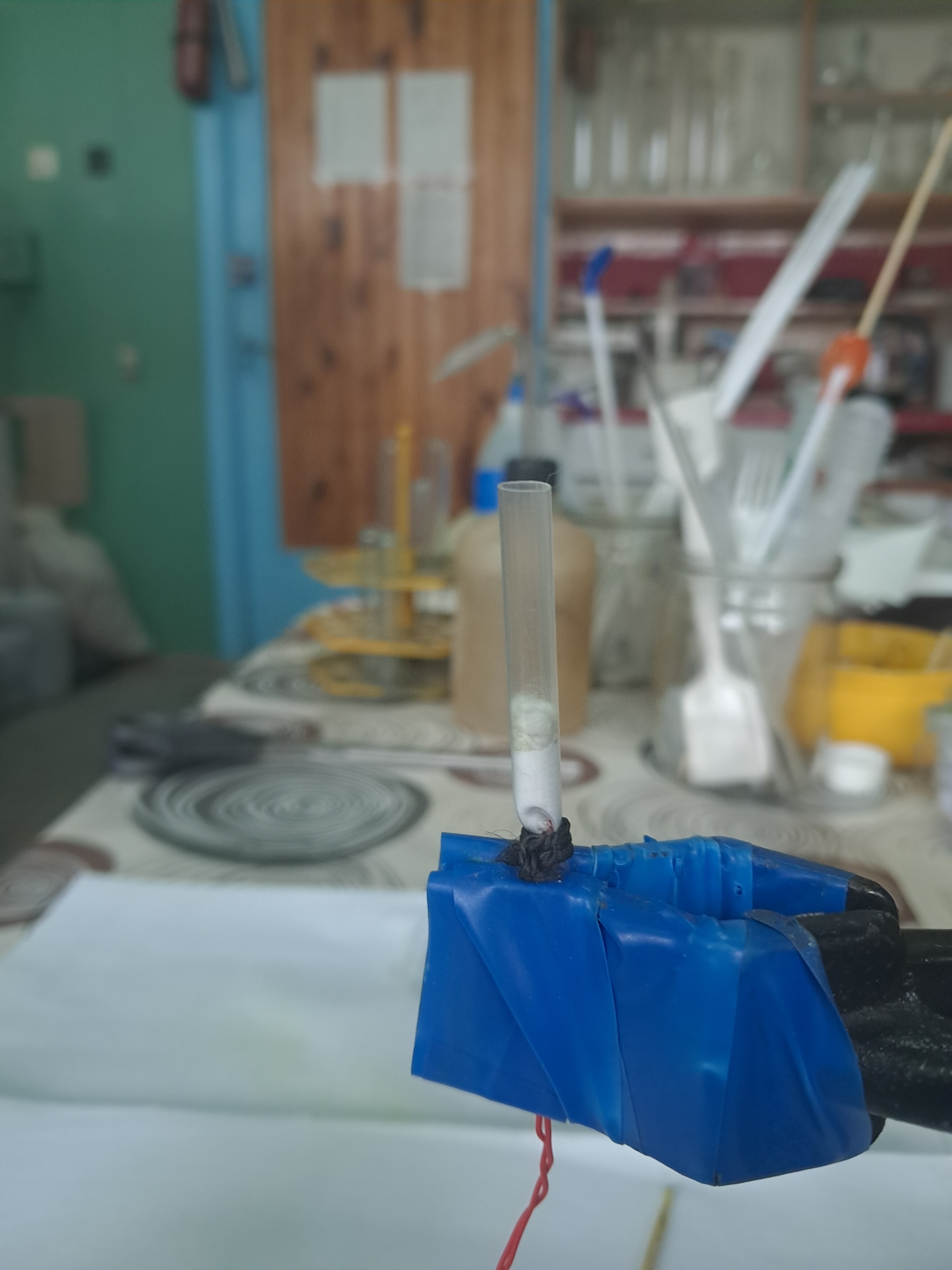 Explosion of Acetone Peroxide (0.05 g)