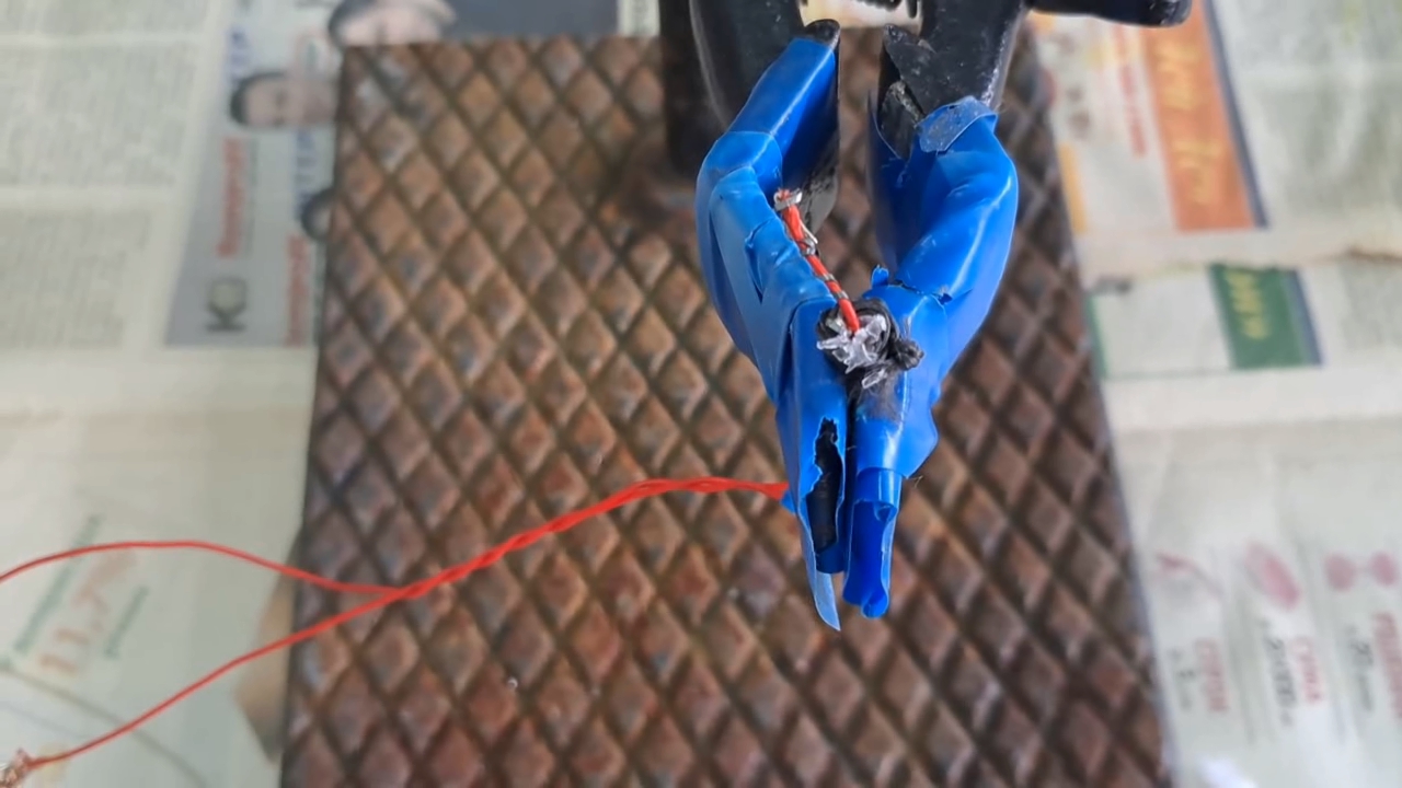 Explosion of Acetone Peroxide (0.05 g)