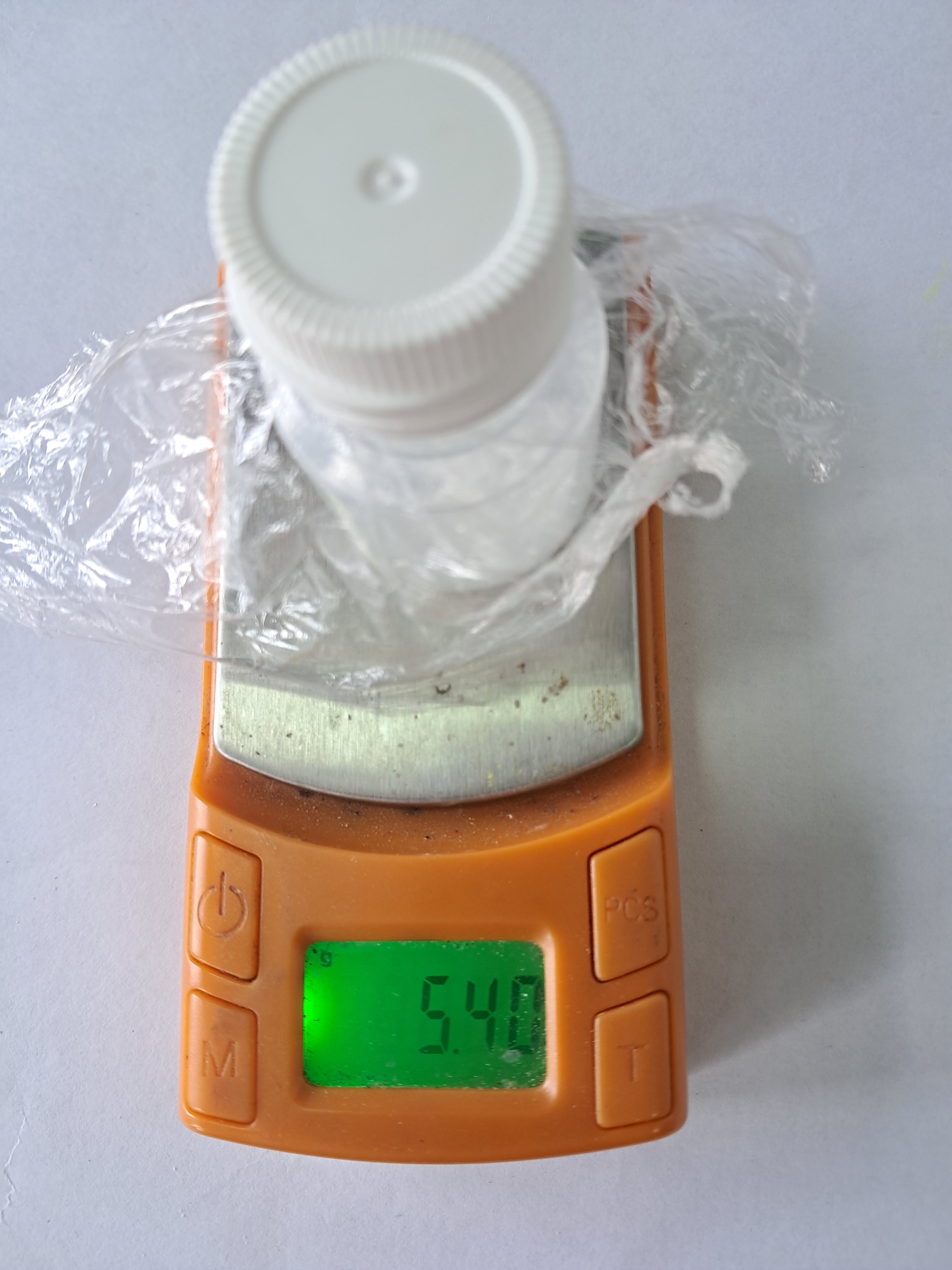 Explosion of Acetone Peroxide (0.05 g)