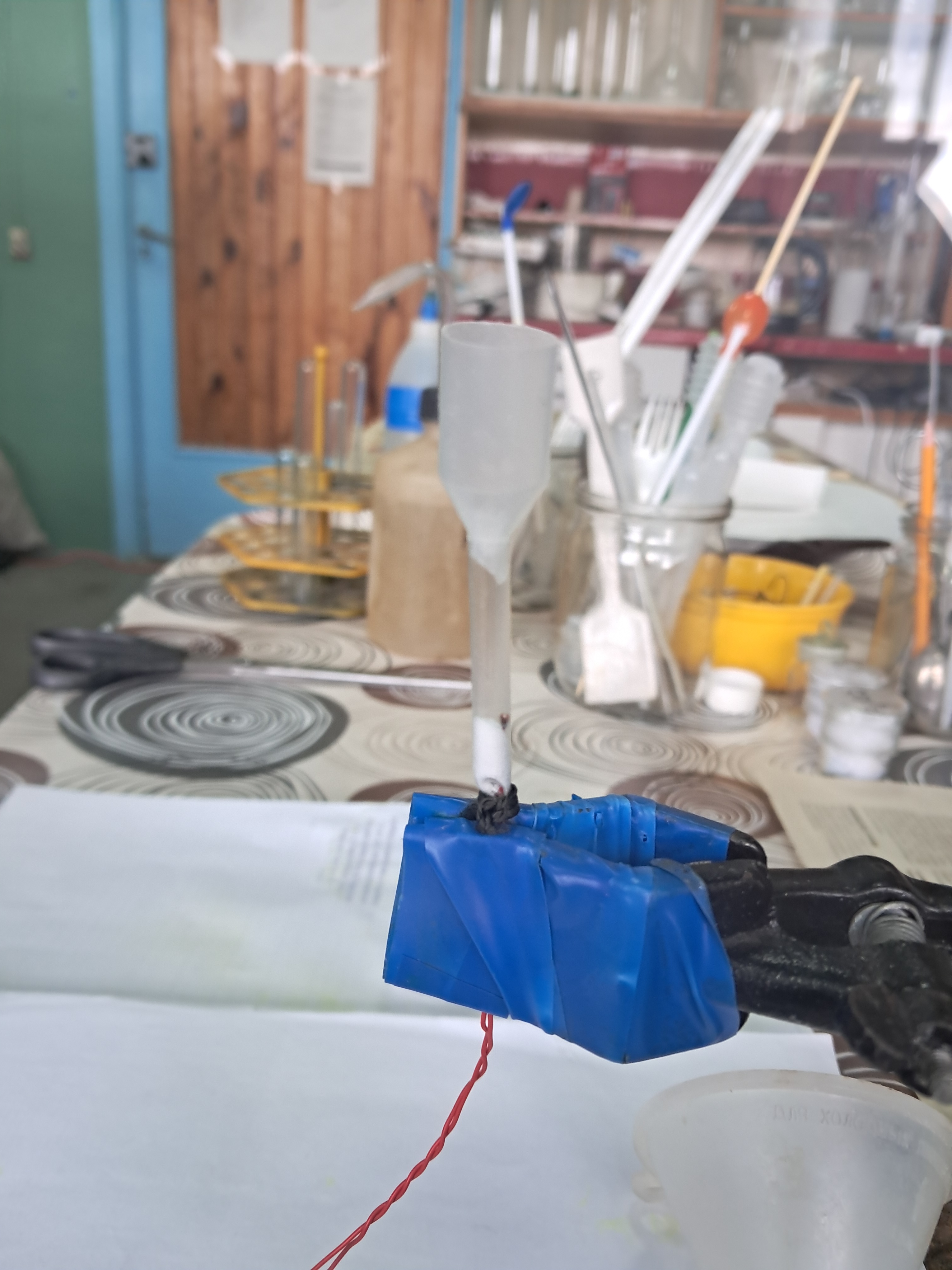 Explosion of Acetone Peroxide (0.05 g)