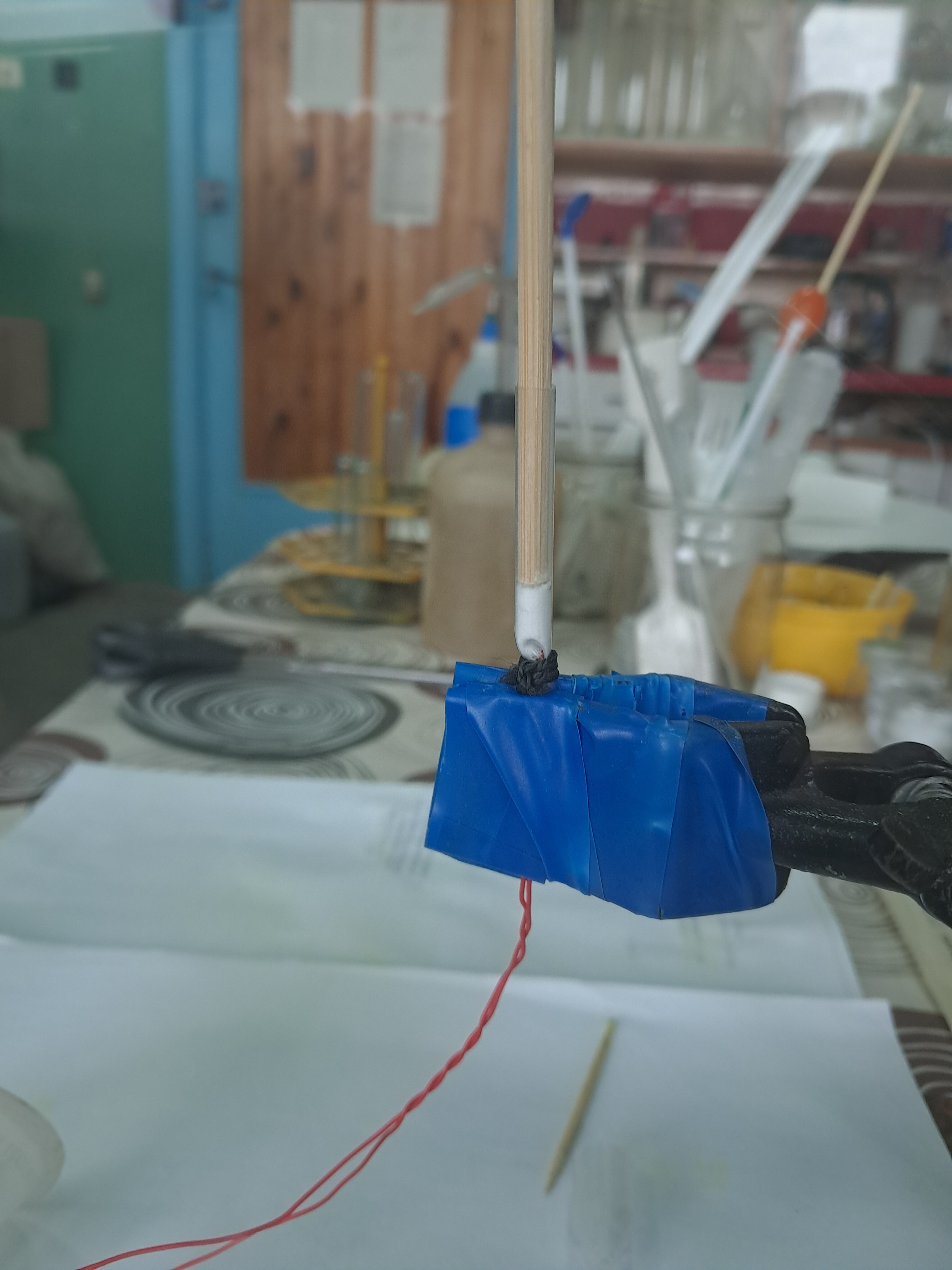 Explosion of Acetone Peroxide (0.05 g)