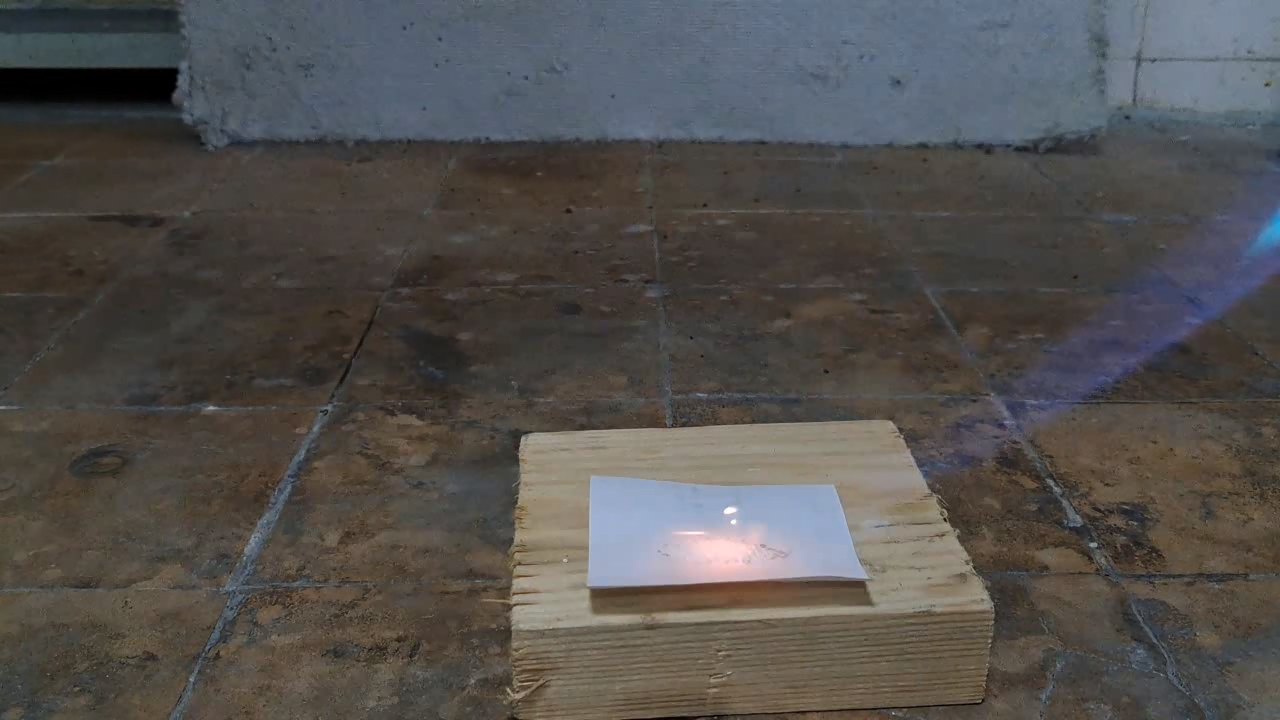 Benzoyl Peroxide and Fire