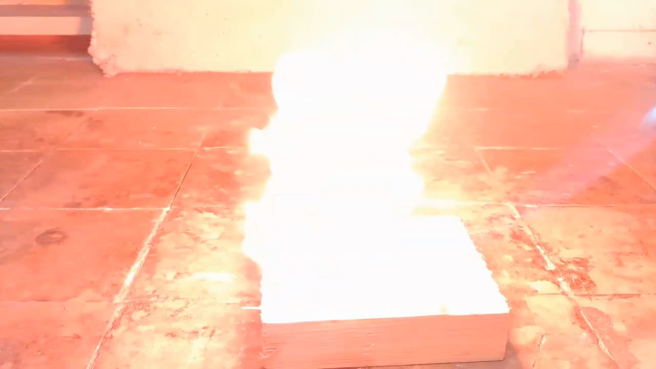 Benzoyl Peroxide and Fire