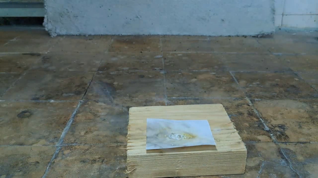 Benzoyl Peroxide and Fire