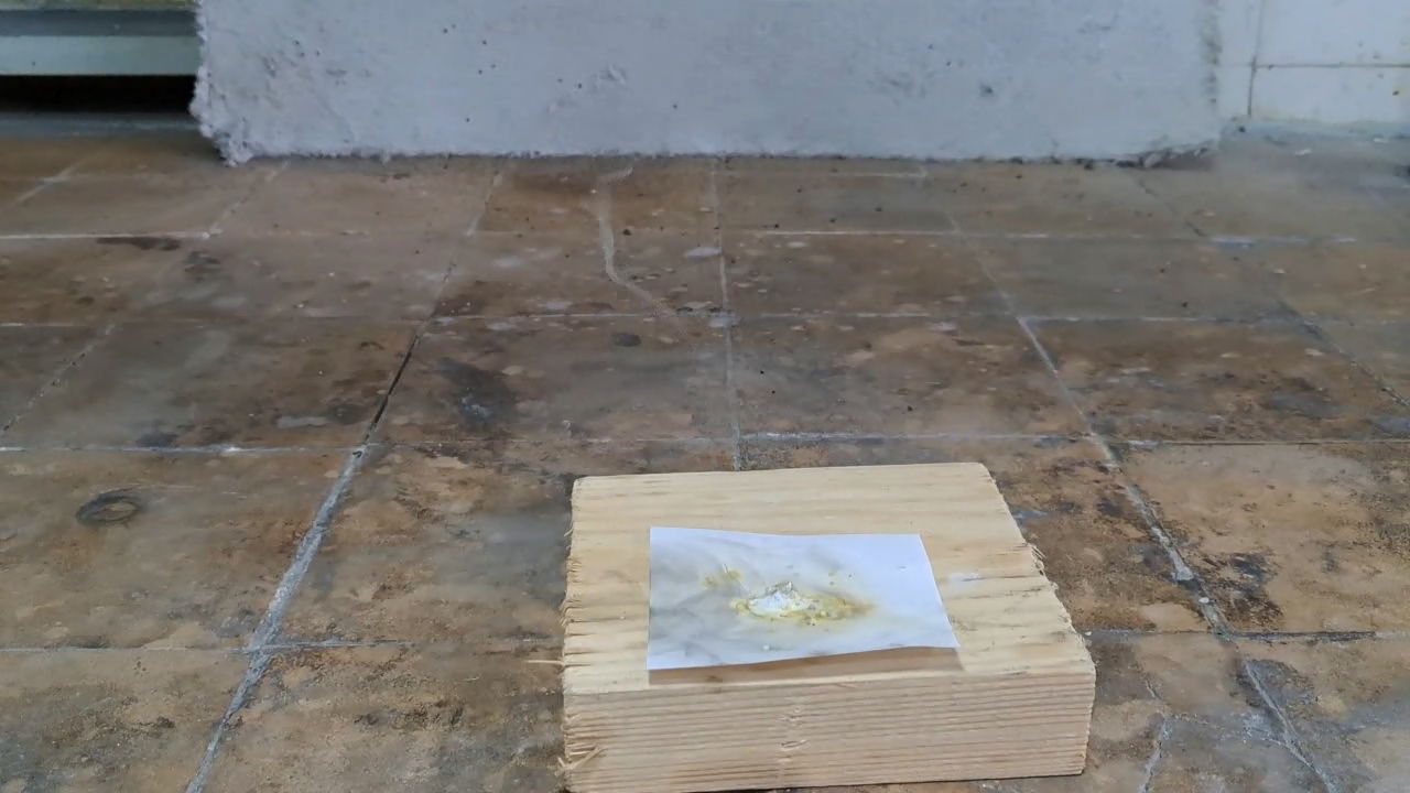 Benzoyl Peroxide and Fire