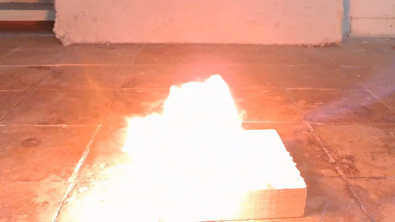 Benzoyl Peroxide and Fire