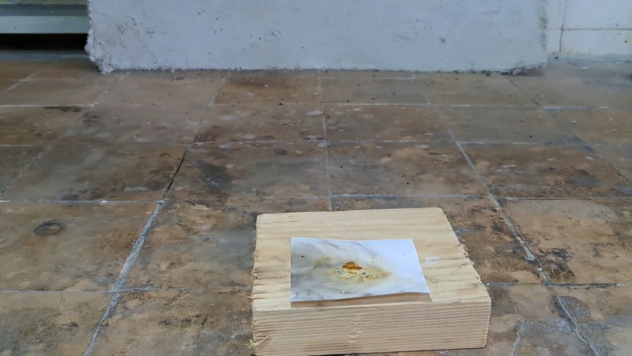 Benzoyl Peroxide and Fire