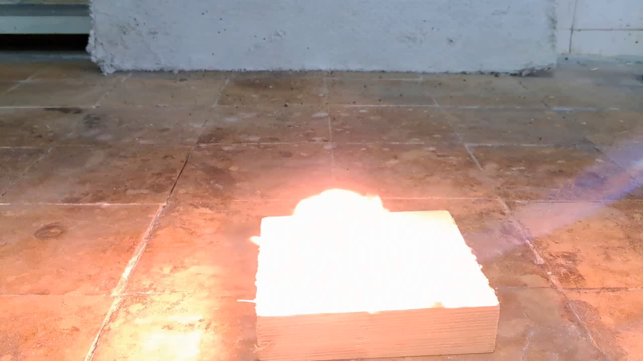 Benzoyl Peroxide and Fire