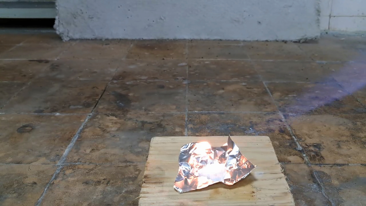 Benzoyl Peroxide and Fire