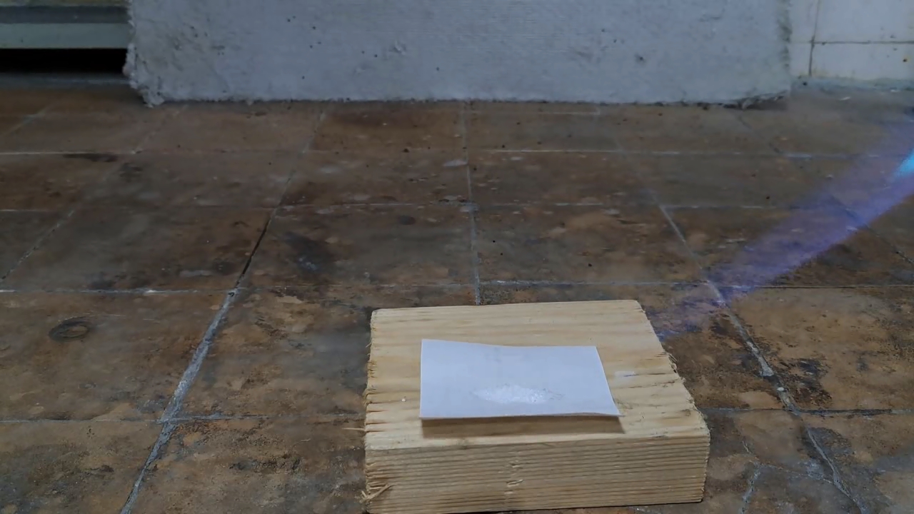 Benzoyl Peroxide and Fire