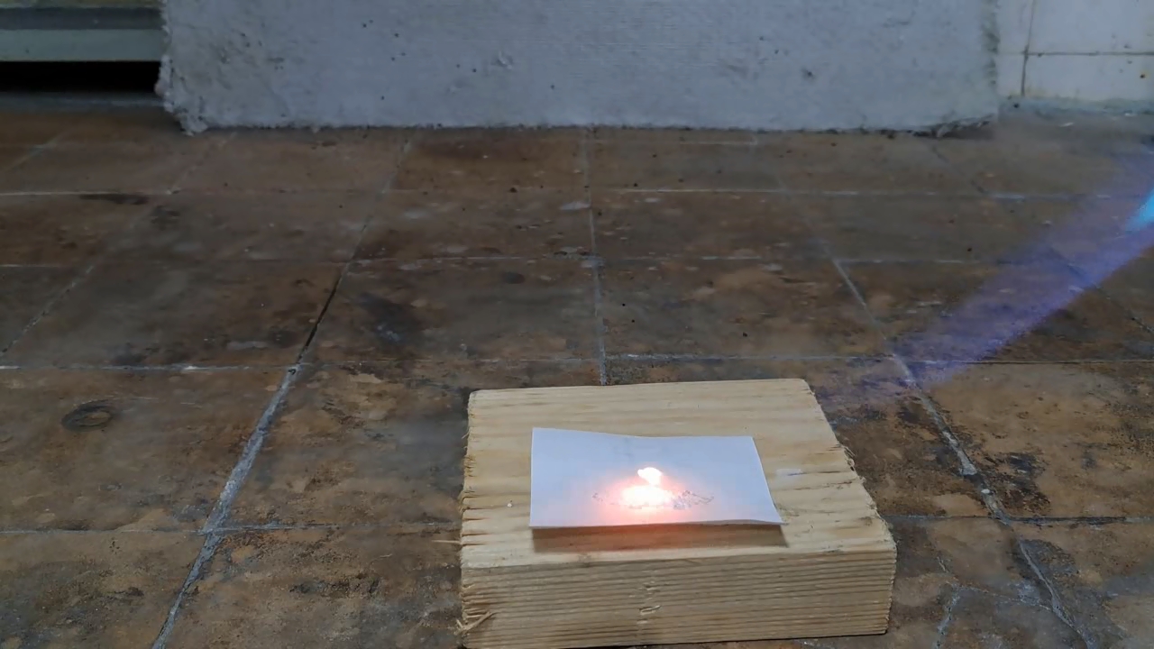 Benzoyl Peroxide and Fire