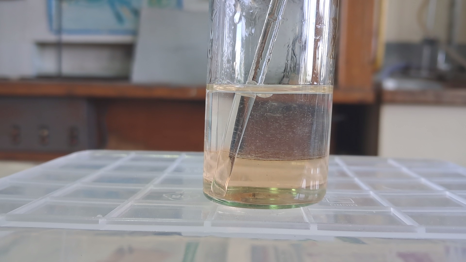 Experiments with Fake (Diluted) Acetone