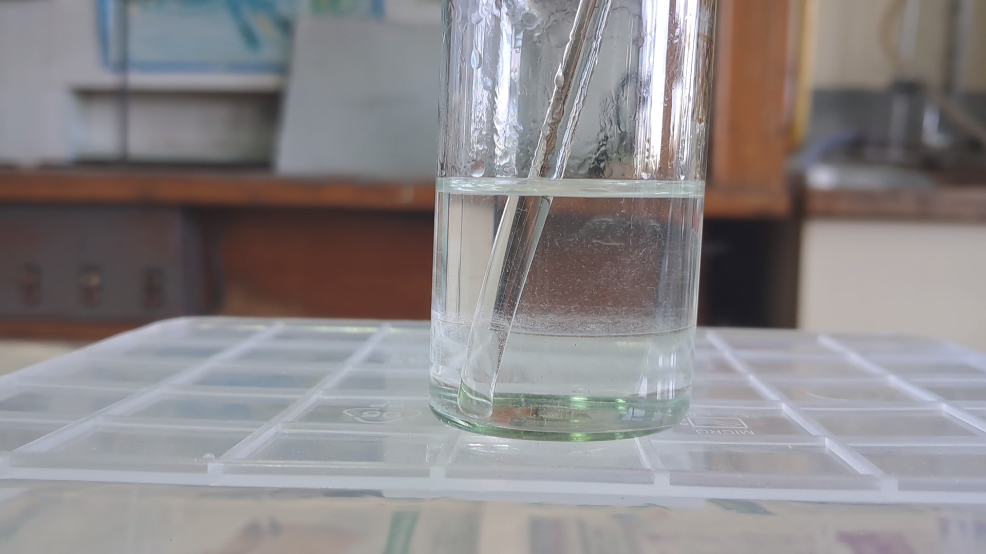 Experiments with Fake (Diluted) Acetone