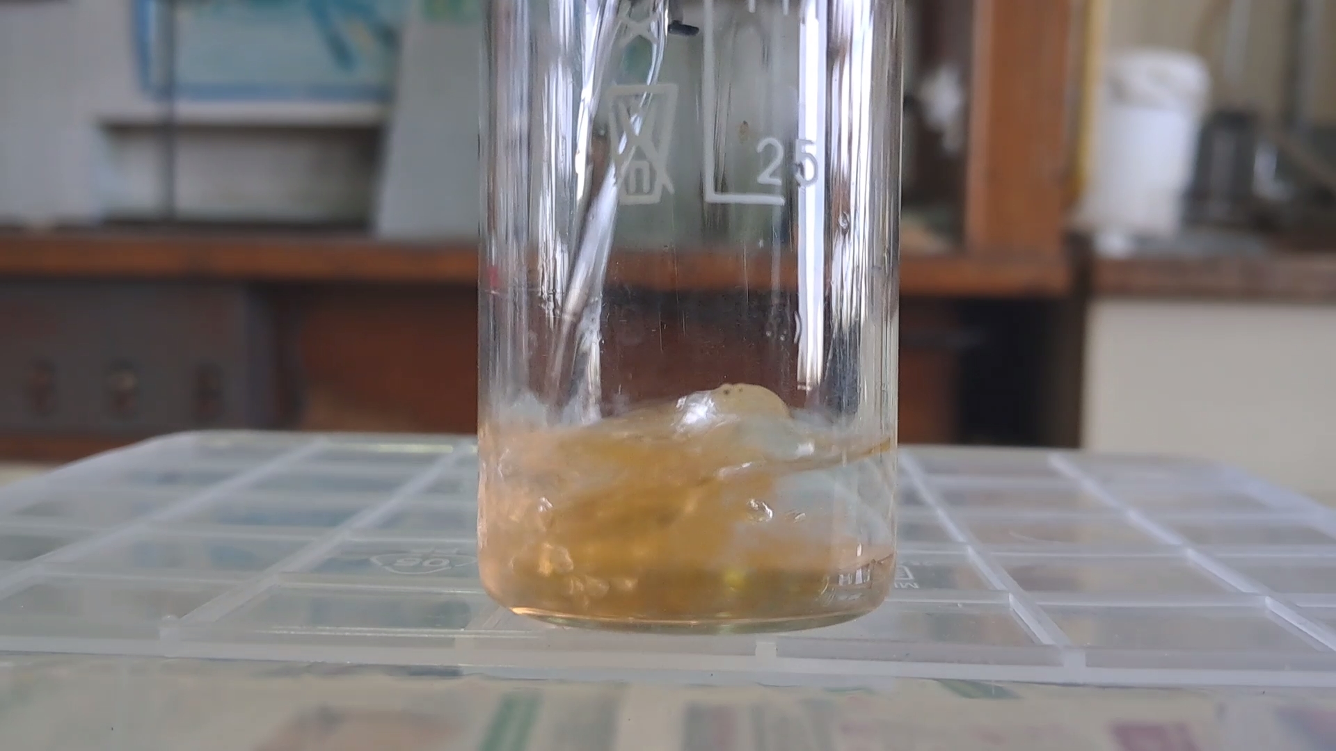 Experiments with Fake (Diluted) Acetone
