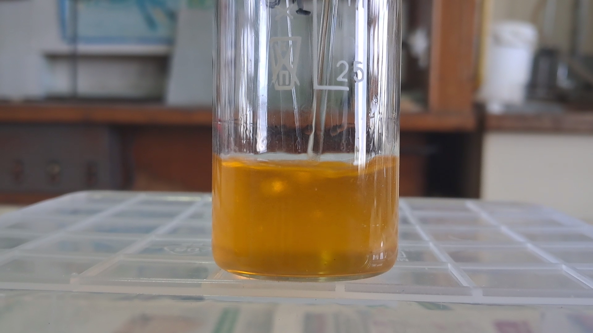 Experiments with Fake (Diluted) Acetone