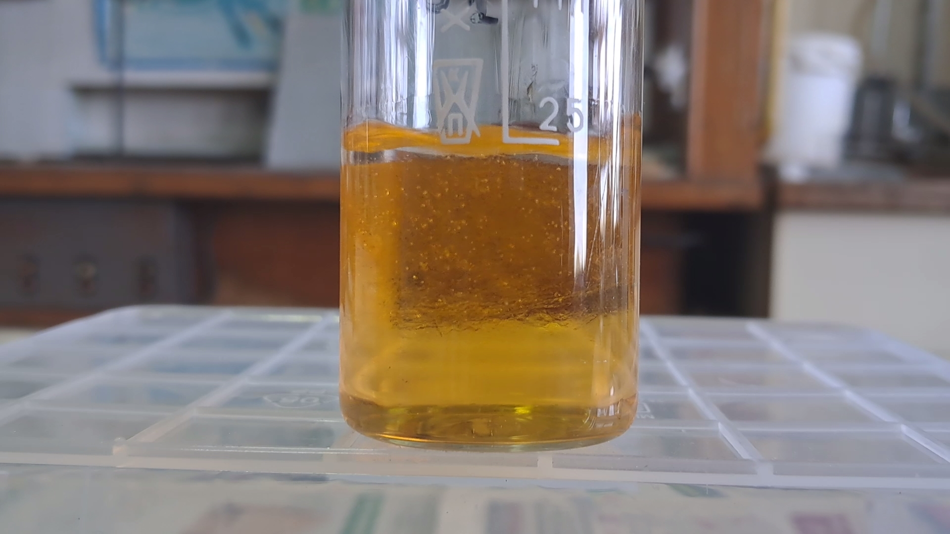 Experiments with Fake (Diluted) Acetone