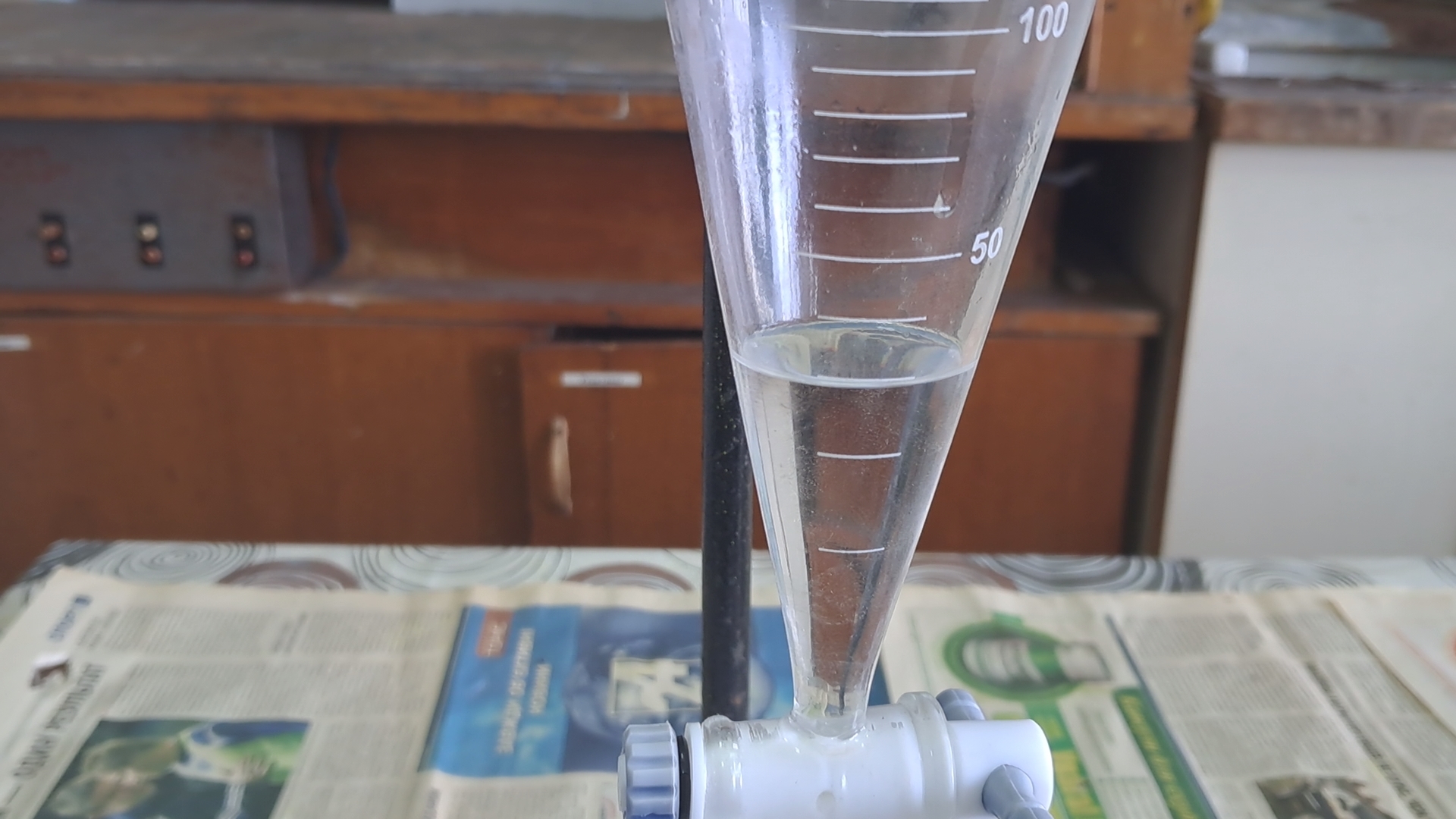 Experiments with Fake (Diluted) Acetone