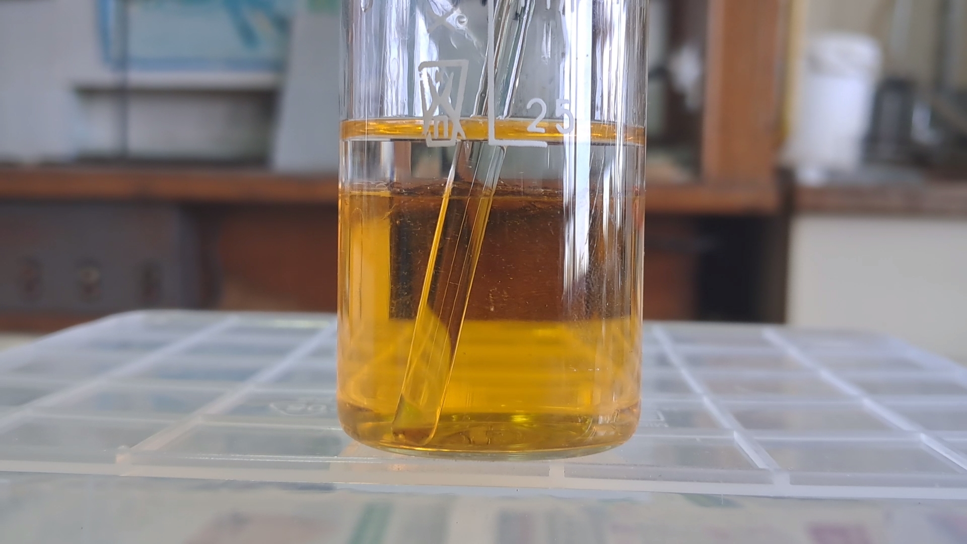 Experiments with Fake (Diluted) Acetone