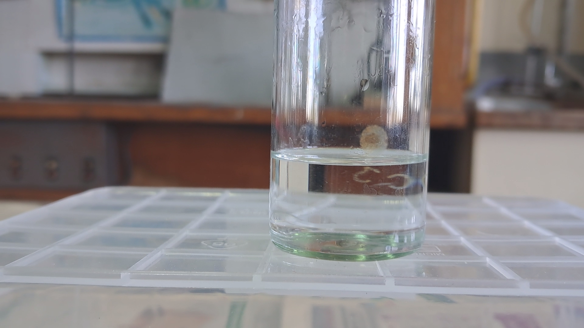 Experiments with Fake (Diluted) Acetone
