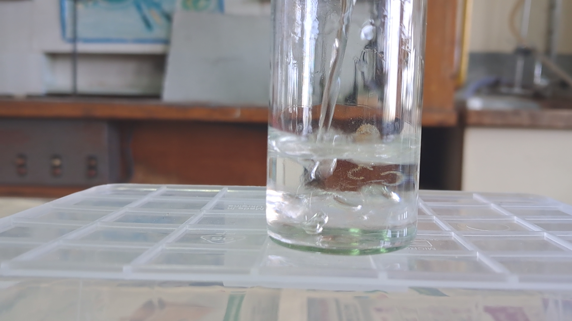 Experiments with Fake (Diluted) Acetone