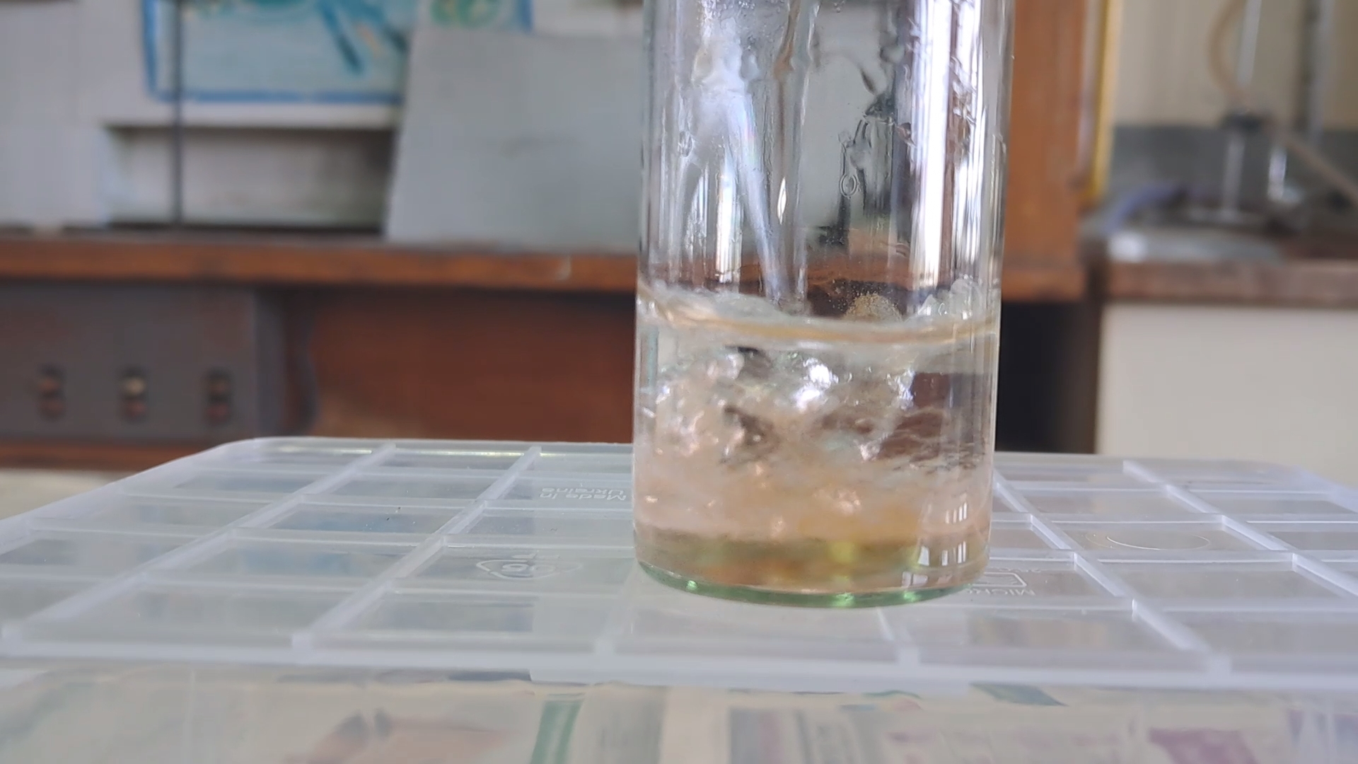 Experiments with Fake (Diluted) Acetone