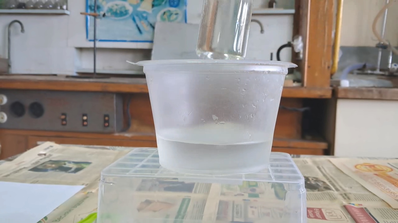 Synthesis of Acetone Peroxide Using Acetone Diluted with Unknown Solvent