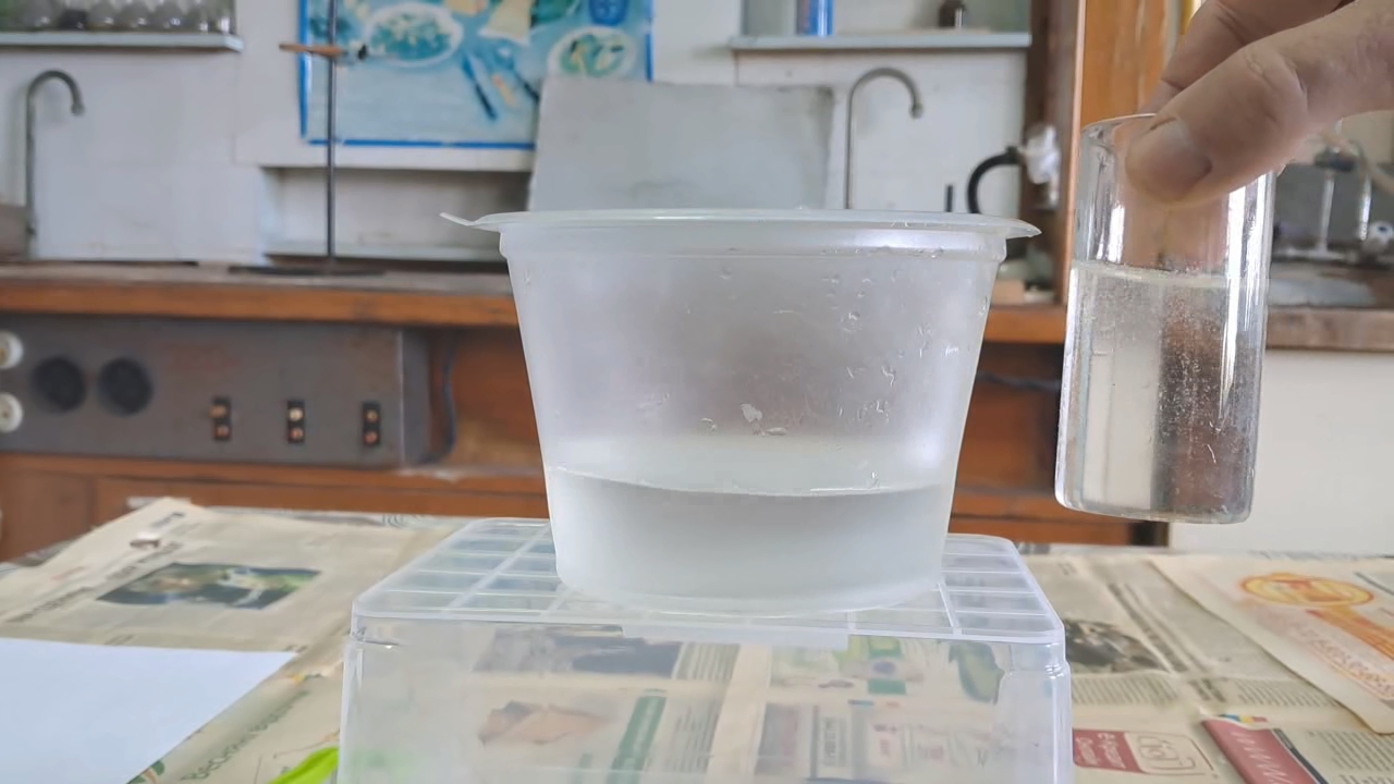 Synthesis of Acetone Peroxide Using Acetone Diluted with Unknown Solvent