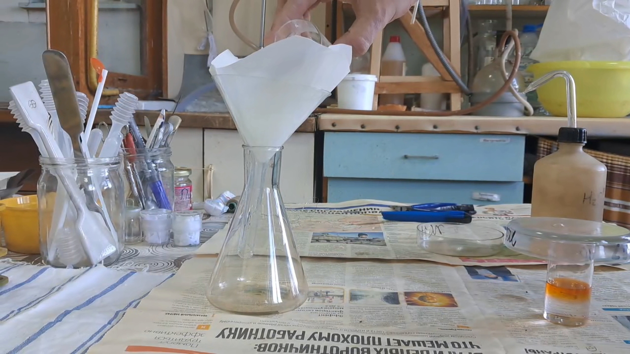 Synthesis of Acetone Peroxide Using Acetone Diluted with Unknown Solvent