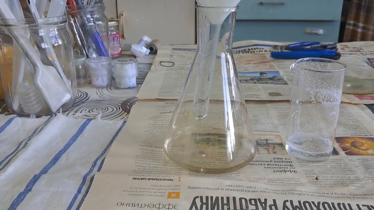Synthesis of Acetone Peroxide Using Acetone Diluted with Unknown Solvent