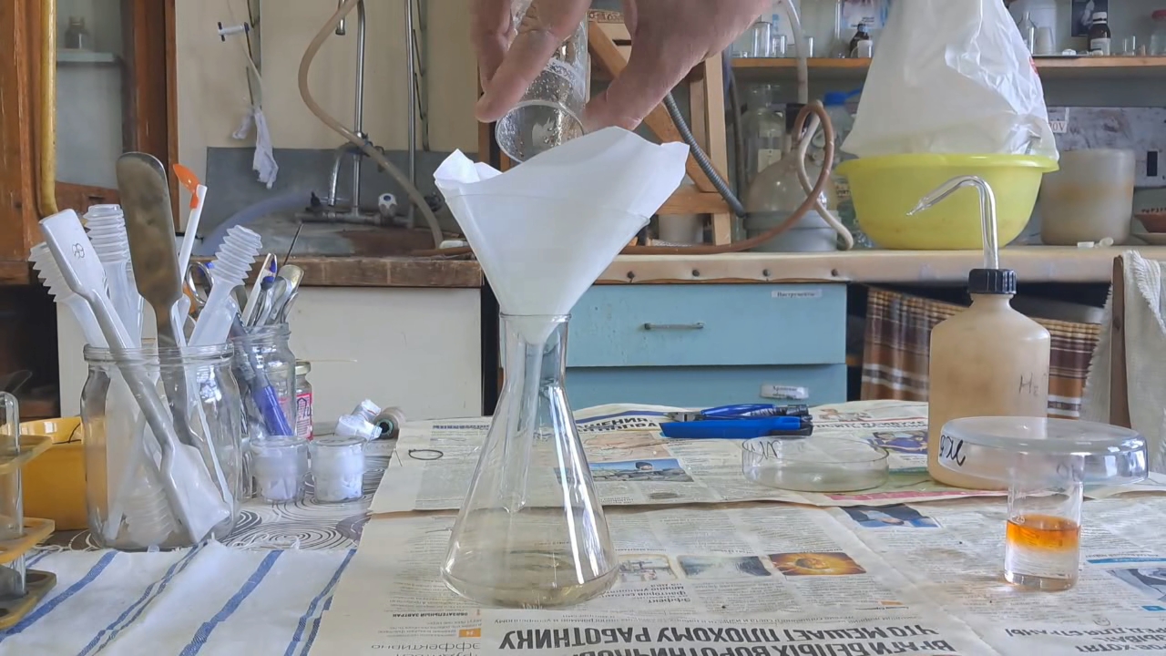 Synthesis of Acetone Peroxide Using Acetone Diluted with Unknown Solvent