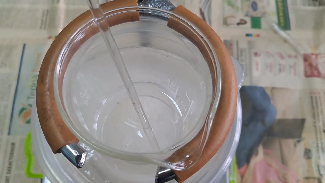 Synthesis of Acetone Peroxide Using Sulfuric Acid and Acetone Diluted with Unknown Solvent