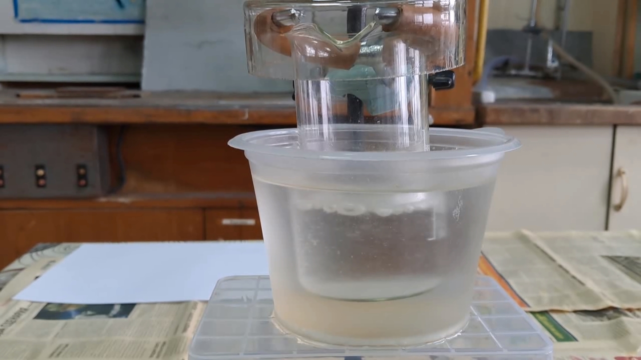 Synthesis of Acetone Peroxide Using Sulfuric Acid and Acetone Diluted with Unknown Solvent