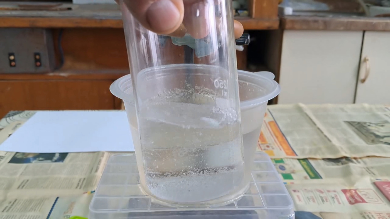 Synthesis of Acetone Peroxide Using Sulfuric Acid and Acetone Diluted with Unknown Solvent