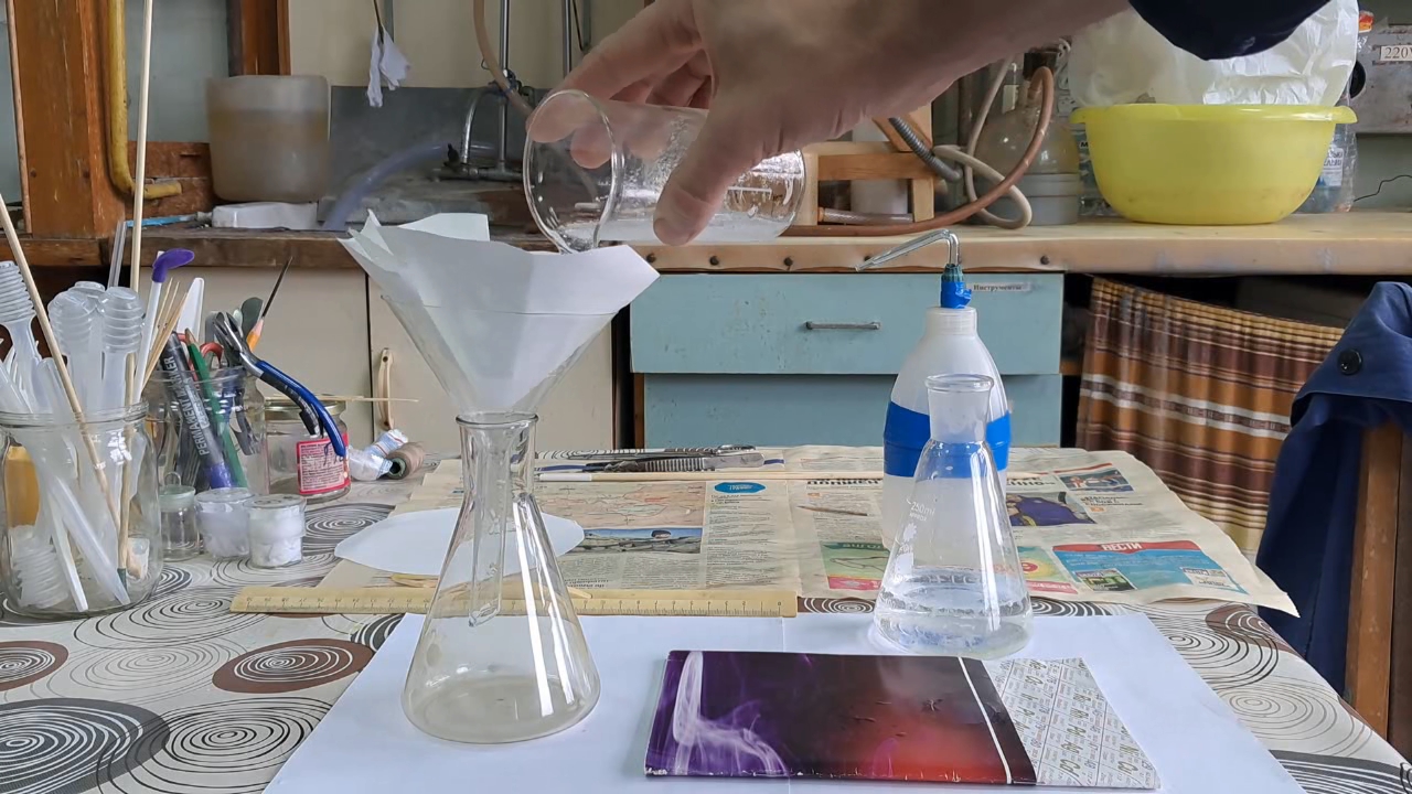 Synthesis of Acetone Peroxide Using Sulfuric Acid and Acetone Diluted with Unknown Solvent