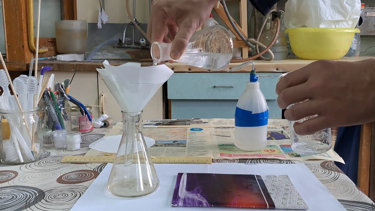 Synthesis of Acetone Peroxide Using Sulfuric Acid and Acetone Diluted with Unknown Solvent